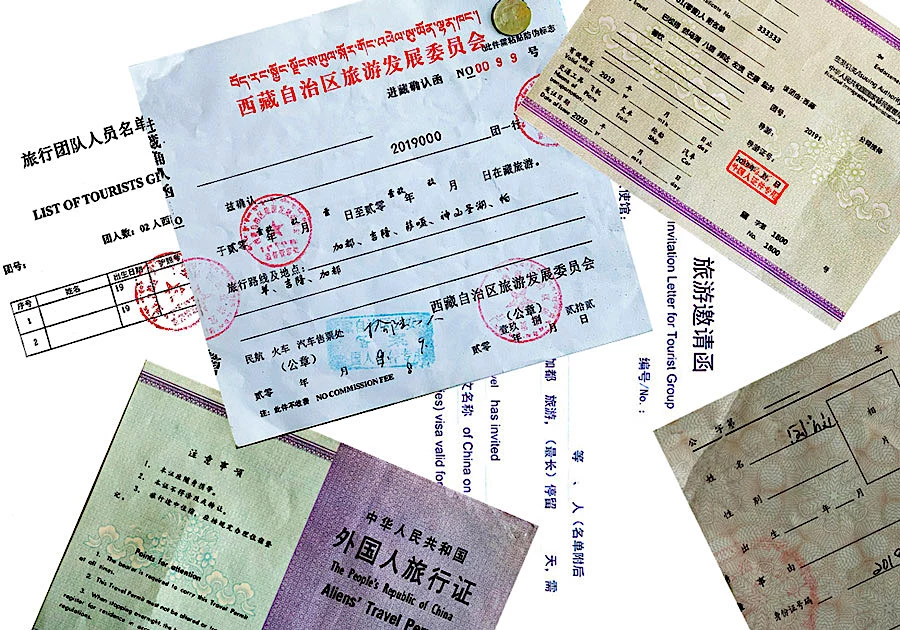 Permits for foreigners in Tibet