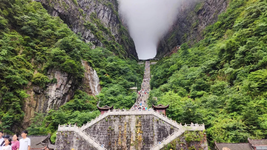 Which movie was filmed in Zhangjiajie?