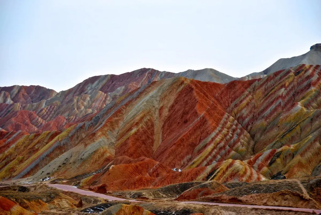 Exploring the Unique Rock Formations of Zhangye