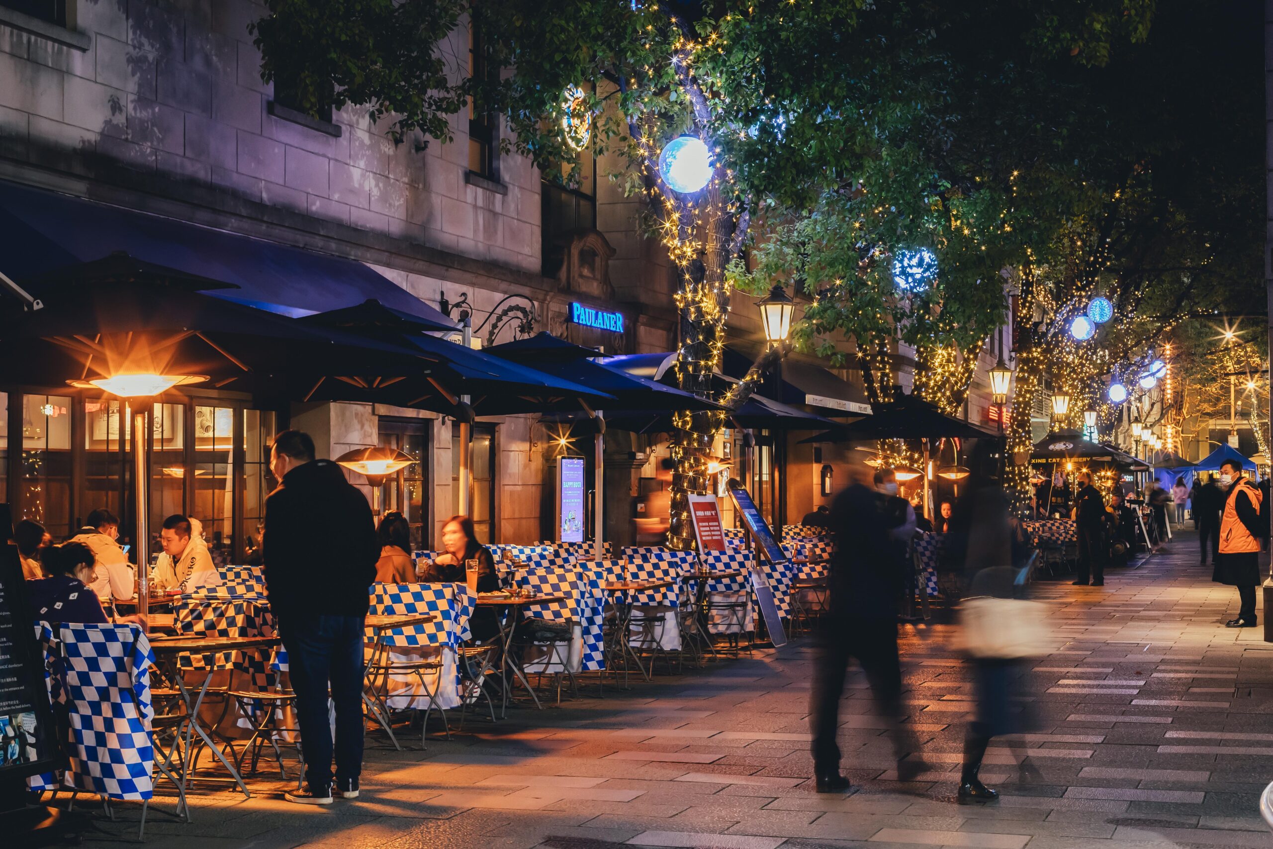 Xintiandi nightlife in Shanghai