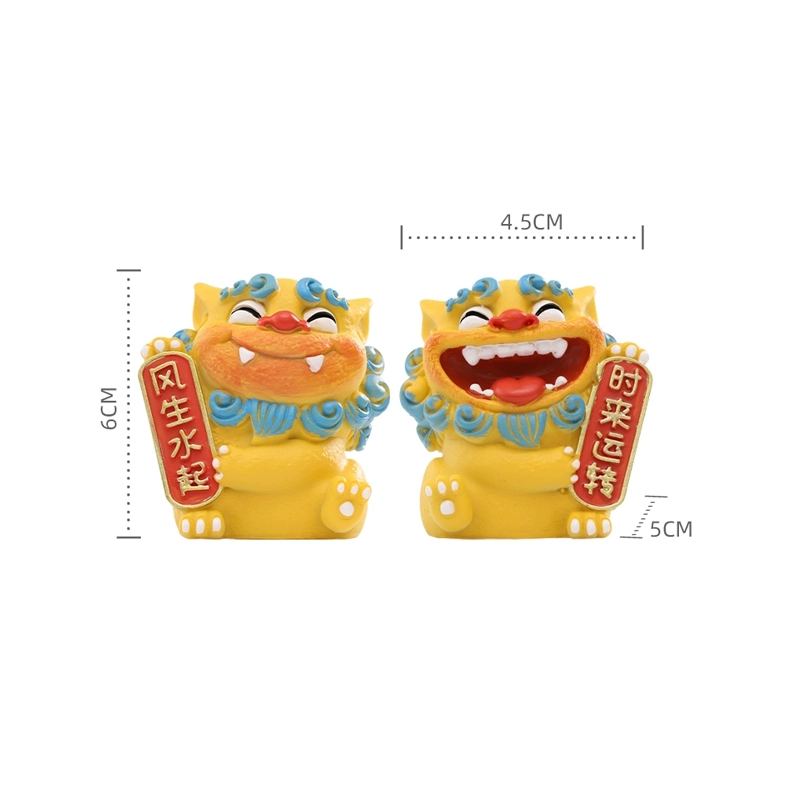 Xiamen Fengshiye (Wind Lion Guardian) Figurine: A Lucky Charm Blending Fujian Folklore & Coastal Culture