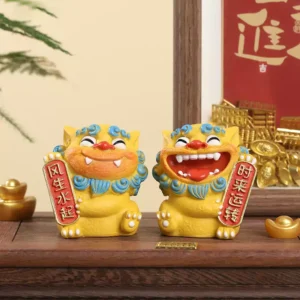 Xiamen Fengshiye (Wind Lion Guardian) Figurine: A Lucky Charm Blending Fujian Folklore & Coastal Culture