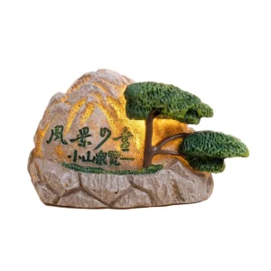 Glowing Huangshan Welcoming Pine Resin Fridge Magnet: A Luminous Souvenir Inspired by China’s Iconic Mountain Symbol