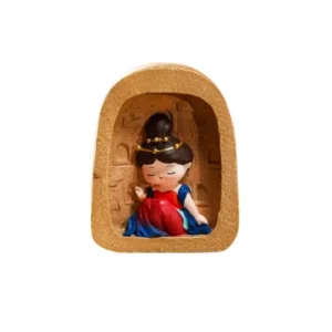 Dunhuang Mogao Grottoes 3D Paper-Cut Light Box & Cultural Keepsake