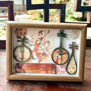 Dunhuang Flying Apsara Vintage-Style Miniature Figurine – Chinese Cultural Keepsake with Silk Road Charm