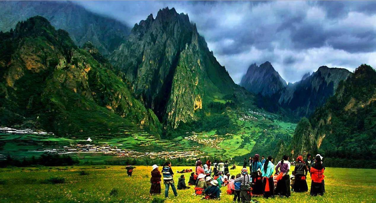 Zhagana landscape