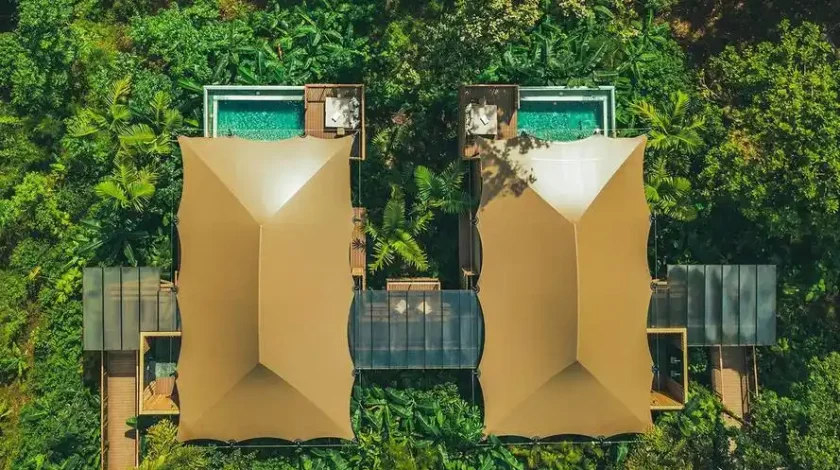 open-air hot spring bath